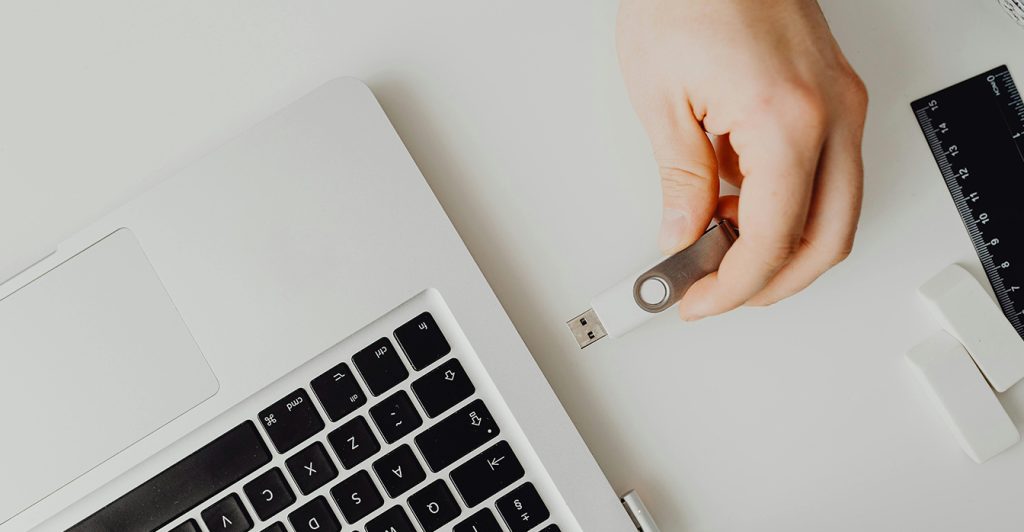 sauvegarde sur clé USB