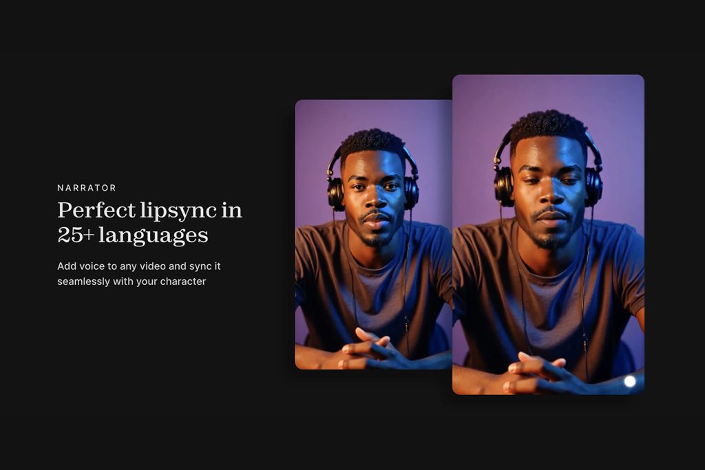 Synchronisation multilingue dans 25 langues 