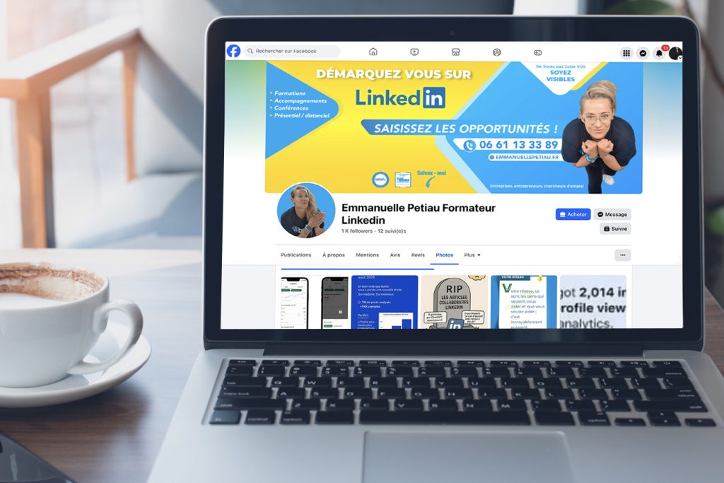 Facebook d'Emmanuelle Petiau