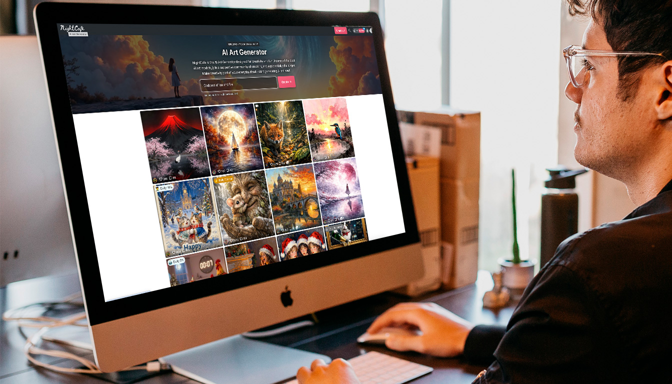 découvrez nightcafe ai, une plateforme innovante qui permet de générer des œuvres d’art uniques grâce à l’intelligence artificielle. transformez vos idées en créations visuelles époustouflantes facilement.