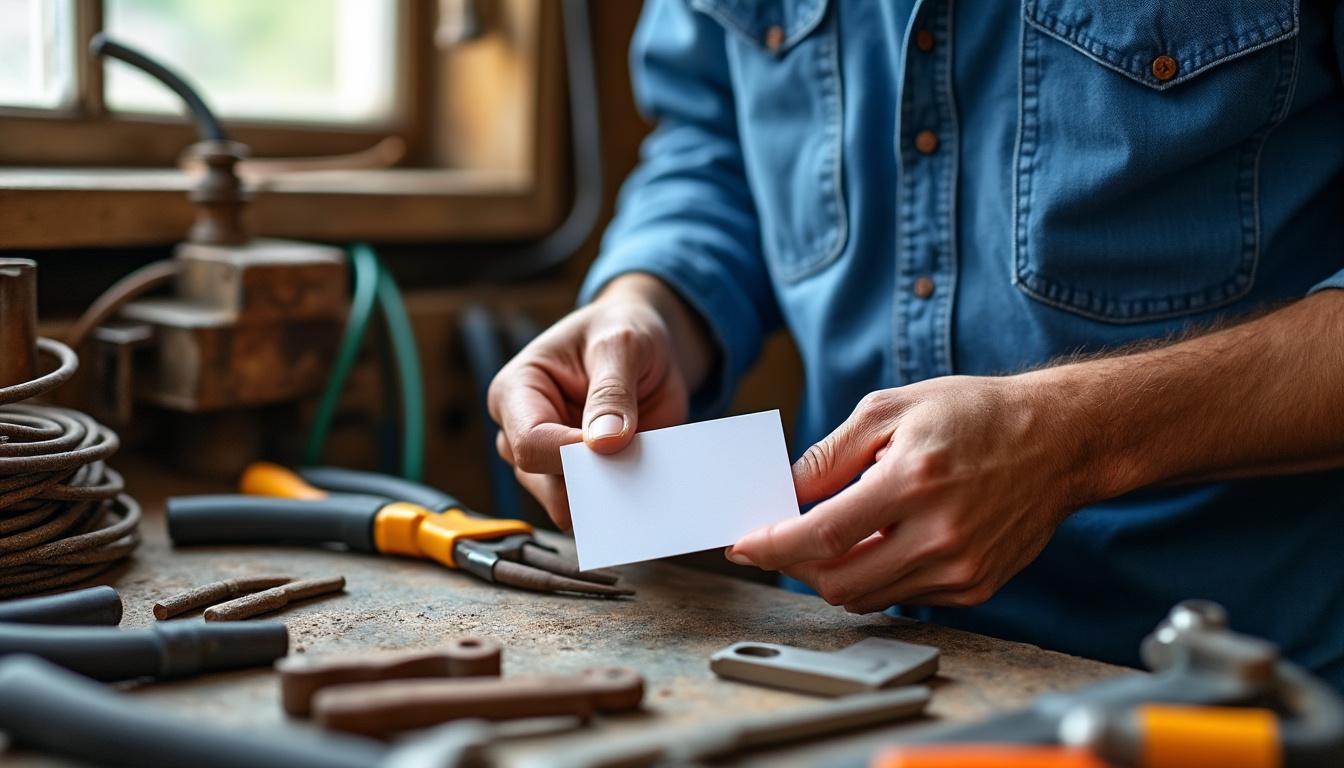 découvrez nos exemples de cartes de visite pour électricien, les mentions indispensables à inclure et nos conseils pour créer un support professionnel et efficace.