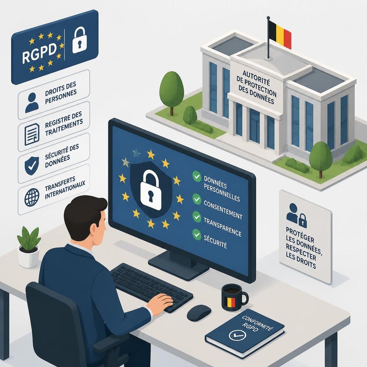 découvrez quelle autorité est compétente pour la protection des données personnelles en belgique et comment elle garantit la confidentialité de vos informations.