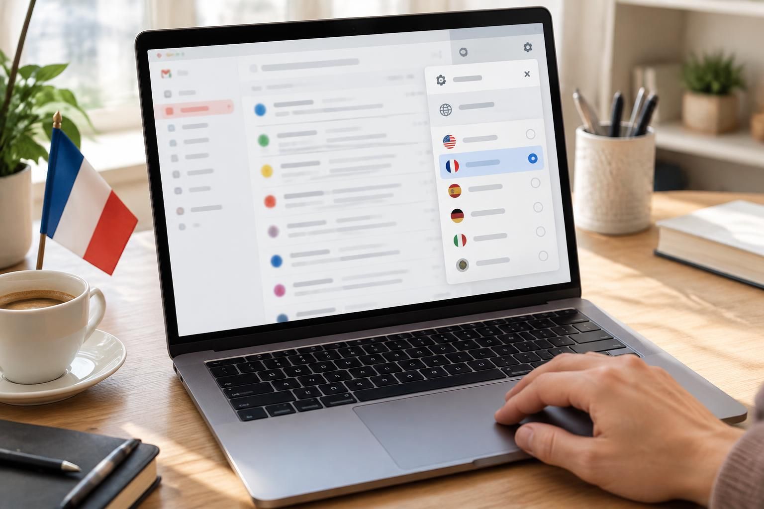 découvrez comment changer la langue de gmail en français sur ordinateur, étape par étape, depuis les paramètres de votre compte.